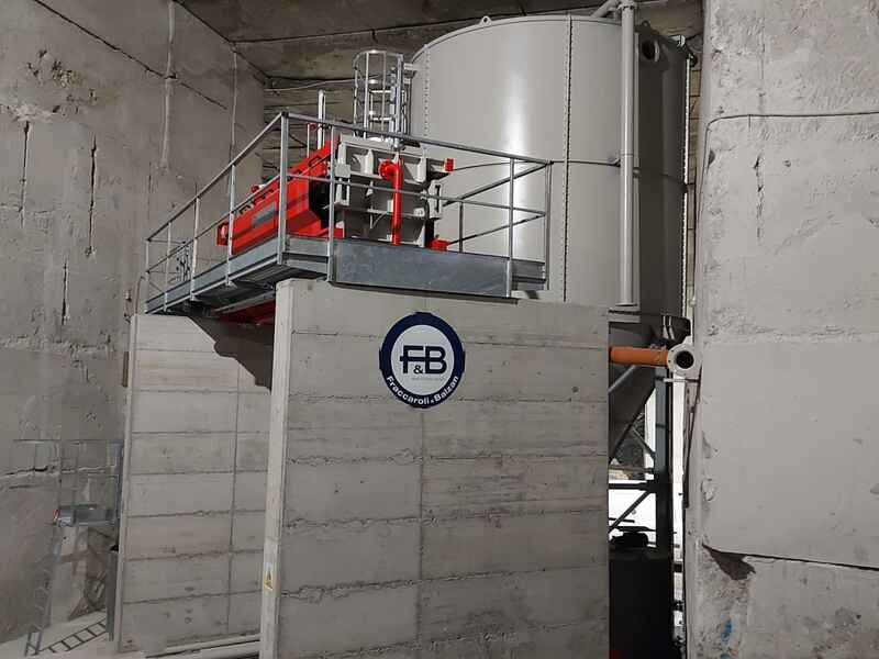 MARINI MARMI SRL -  ITALY   a New Innovative Waste Water Treatment Plant for a MARBLE processing line