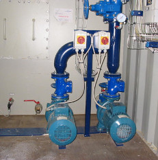 Pumping stations for clean water